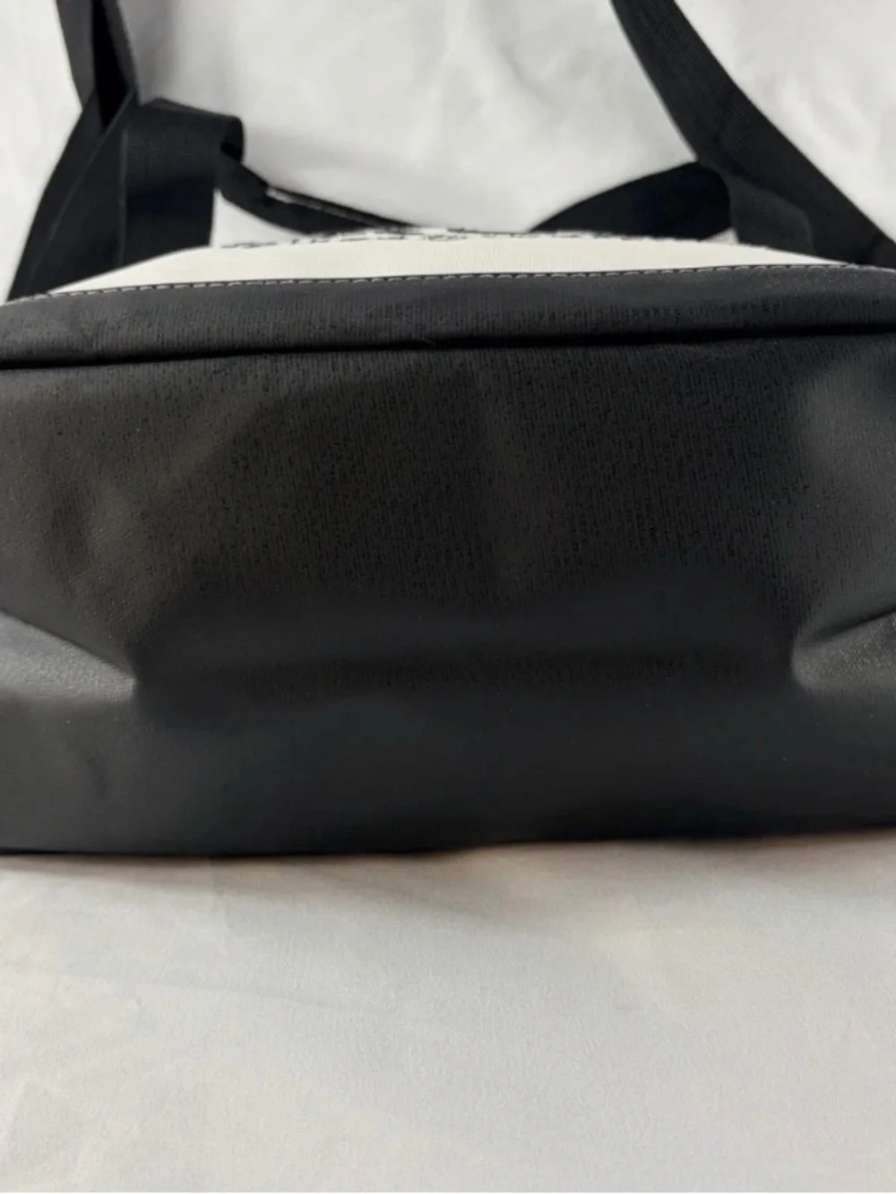 TRULY Black and White Branded Canvas Tote